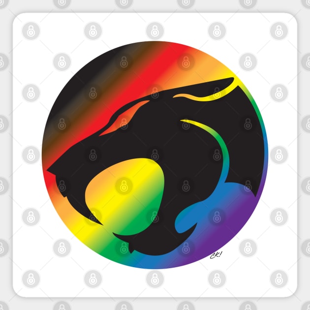 Thundercats Pride Magnet by CKline